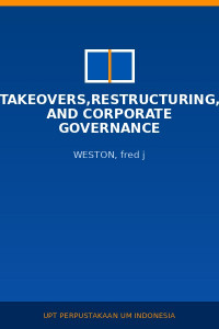 Image of Takeovers,Restructuring, and Corporate Governance
