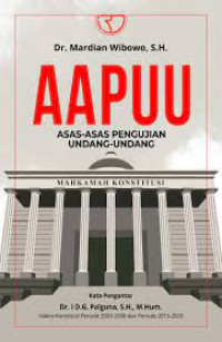 Image of AAPUU : Asas-Asas Pengujian Undang-Undang
