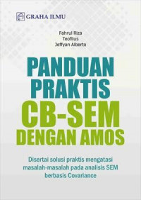 Image of PANDUAN PRAKTIS CB-SEM DENGAN AMOS