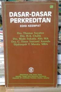 Image of Dasar-Dasar Perkreditan (Ed.4)