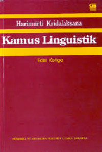 Image of Kamus Linguistik (Edisi 3)