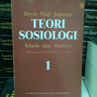 Image of Klasik Dan Modern Teori Sosiologi 1
