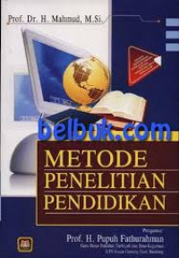 Image of Metode Penelitian Pendidikan