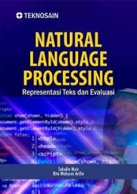 Image of NATURAL LANGUAGE PROCESSING representasi teks dan evaluasi