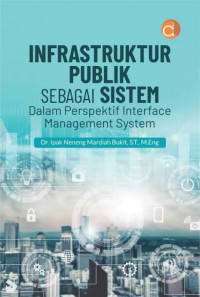 Image of INFRASTRUKTUR PUBLIK sebagai SISTEM dalam prespektif interface management system