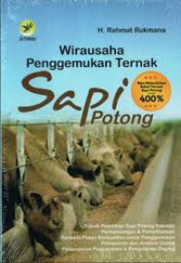 Image of Wirausaha Penggemukan Ternak Sapi Potong