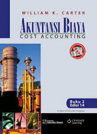 Image of Akuntansi Biaya : cost accounting (Jil.2)