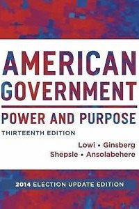 Image of American Government ; Power and Purpose (Edisi 13)