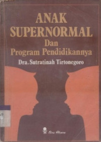 Image of Anak Supernormal dan Program Pendidikannya