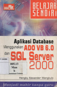 Image of Aplikasi Database Menggunakan ADO VB 6.0 dan SQL Server 2000