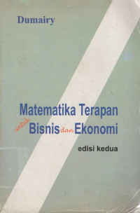 Image of Matematika Terapan untuk Bisnis dan Ekonomi (Edisi 2)