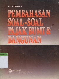 Image of Pembahasan Soal-soal Pajak Bumi dan Bangunan