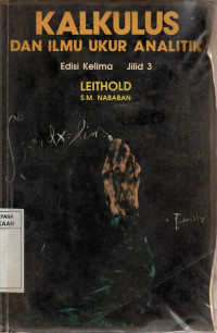 Image of Kalkulus dan Ilmu Ukur Analitik (Edisi 5 ; Jilid 3)