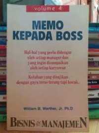 Image of Memo Kepada Boss (Vol.4)