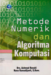 Image of Metode Numerik Dan Alogaritma Komputasi