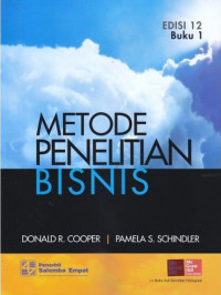 Image of Metode Penelitian Bisnis (Edisi 12 ; Buku 1)