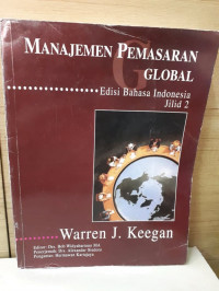 Image of Manajemen Pemasaran Global : Edisi Bahasa Indonesia Jilid 2