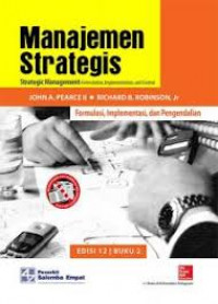 Image of Manajemen Strategis : Strategic Management - Formulation, Implementation, and Control (Ed.12, Buku 2)