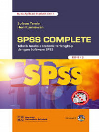 Image of SPSS Complete ; Teknik Analisis Statistik Terlengkap dengan Software SPSS (Edisi 2)