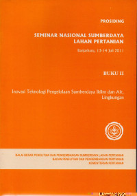 Image of Prosiding: Seminar Nasional Sumberdaya Lahan Pertanian Buku II Banjarbaru, 13-14 Juli 2011
