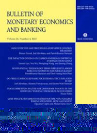 Image of Bulletin Of Monetary Economis And Banking