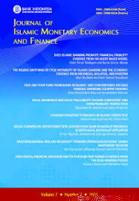 Image of Journal Of Islamic Monetary Economics And Finance