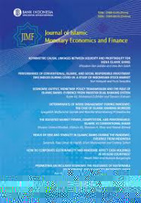 Image of Journal Of Islamic Monetary Economics And Finance