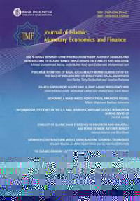 Image of Journal Of Islamic Monetary Economics And Finance