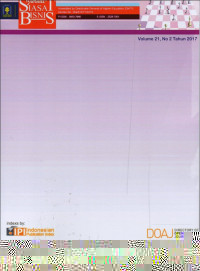 Image of Jurnal Siasat Bisnis Vol. 18, No. 1, TH 2014