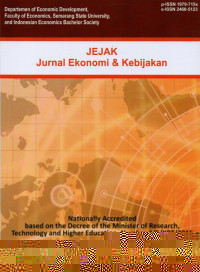 Image of JEJAK: Jurnal Ekonomi dan Kebijakan Vol. 7, No. 1, TH 2014