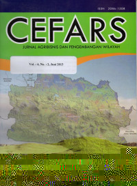 Image of CEFARS: Jurnal Agribisnis Dan Pengembamgan Wilayah Vol. 5, No. 1, Desember2013