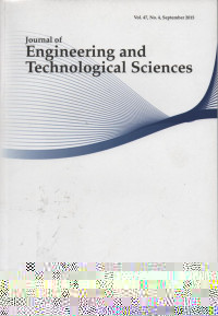 Image of Journal Of Engineering And Technological Sciences Vol. 49, No. 1, TH 2017