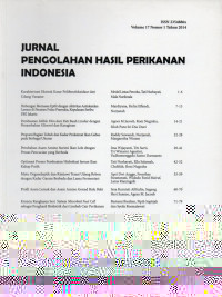 Image of Jurnal Pengolahan Perikanan Indonesia Vol. 17, No. 1, TH 2014
