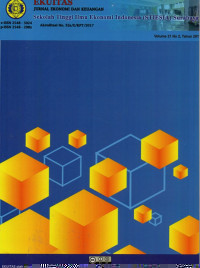 Image of EKUITAS: Jurnal Ekonomi Dan Keuangan Vol. 19, No. 2, Juni 2015