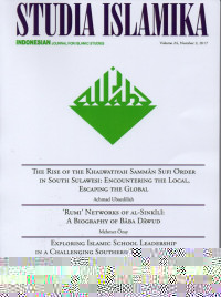 Image of STUDIA ISLAMIKA: Indonesian Journal For Islamic Studies Vol. 23, No. 2, TH 2016